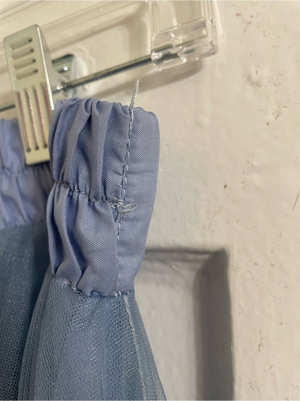 Elegant Blue A-Line Skirt - Picture 14 of 15